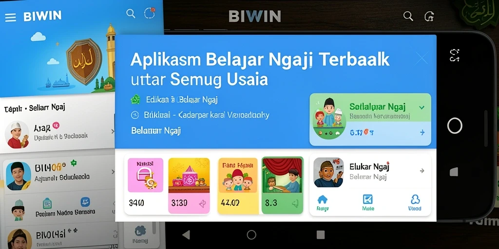Tampilan antarmuka BIWIN yang interaktif dan user-friendly.